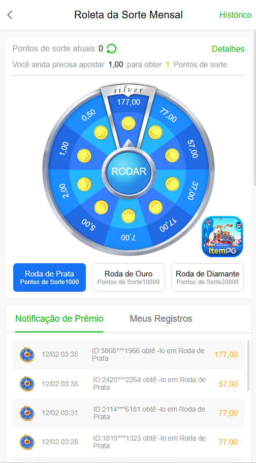 Segurança App itempg.com